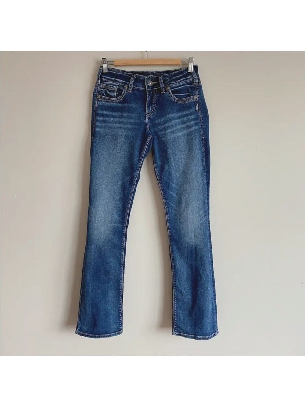 Silver Suki Slim Bootcut Jeans Women's Size 27X33